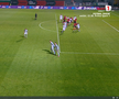 Golul lui Eppel din Csikszereda - CFR Cluj. FOTO: captură Prima Sport 1
