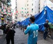 Proteste la muralul lui Maradona, în Napoli // Foto: Imago