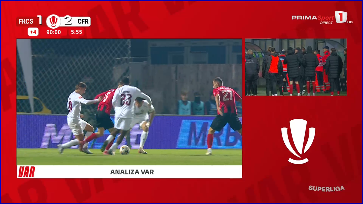 George Găman, greșeală mare de arbitraj în Cskiszereda - CFR Cluj