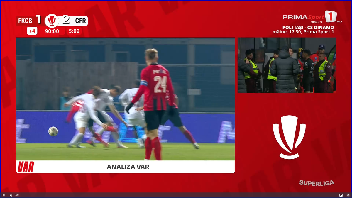 George Găman, greșeală mare de arbitraj în Cskiszereda - CFR Cluj