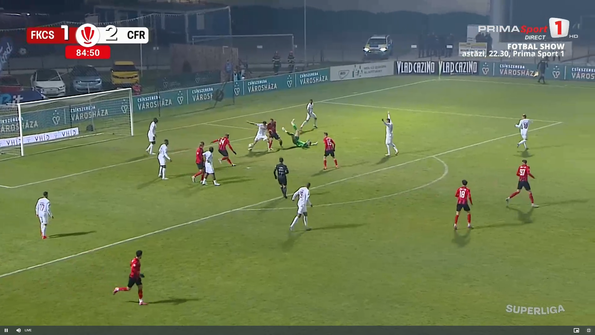 George Găman, greșeală mare de arbitraj în Cskiszereda - CFR Cluj