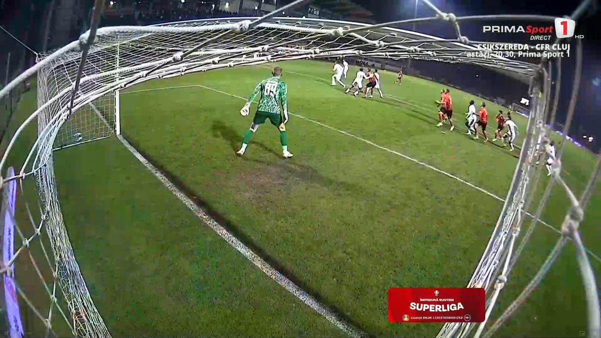 Golul lui Eppel din Csikszereda - CFR Cluj