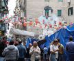 Proteste la muralul lui Maradona, în Napoli // Foto: Imago