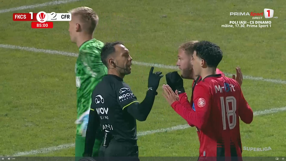 George Găman, greșeală mare de arbitraj în Cskiszereda - CFR Cluj