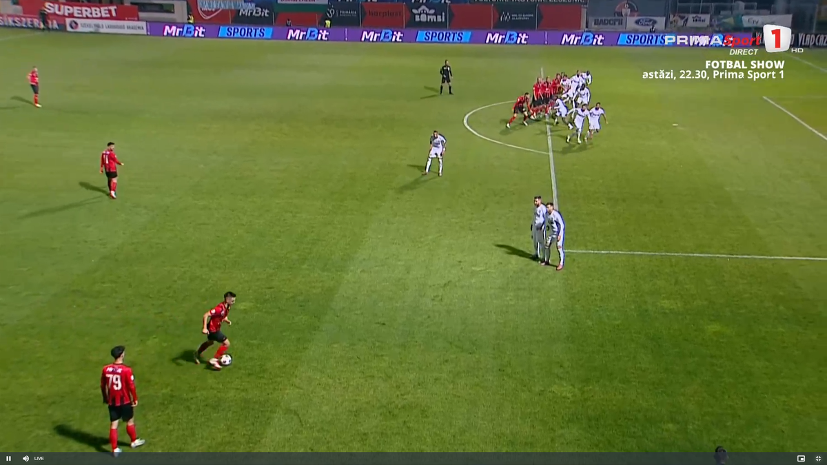 Golul lui Eppel din Csikszereda - CFR Cluj