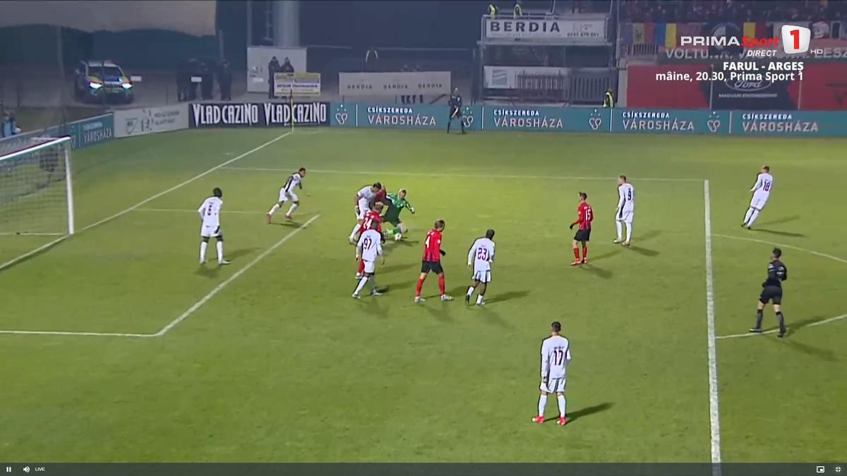 George Găman, greșeală mare de arbitraj în Cskiszereda - CFR Cluj