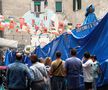 Proteste la muralul lui Maradona, în Napoli // Foto: Imago