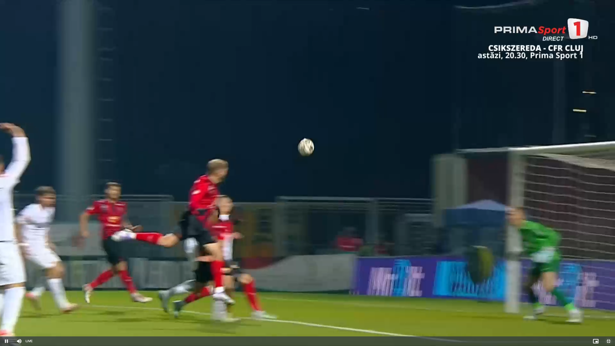 Golul lui Eppel din Csikszereda - CFR Cluj