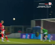 Golul lui Eppel din Csikszereda - CFR Cluj. FOTO: captură Prima Sport 1