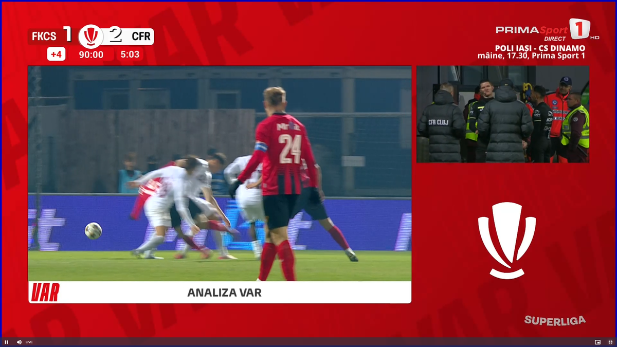 George Găman, greșeală mare de arbitraj în Cskiszereda - CFR Cluj