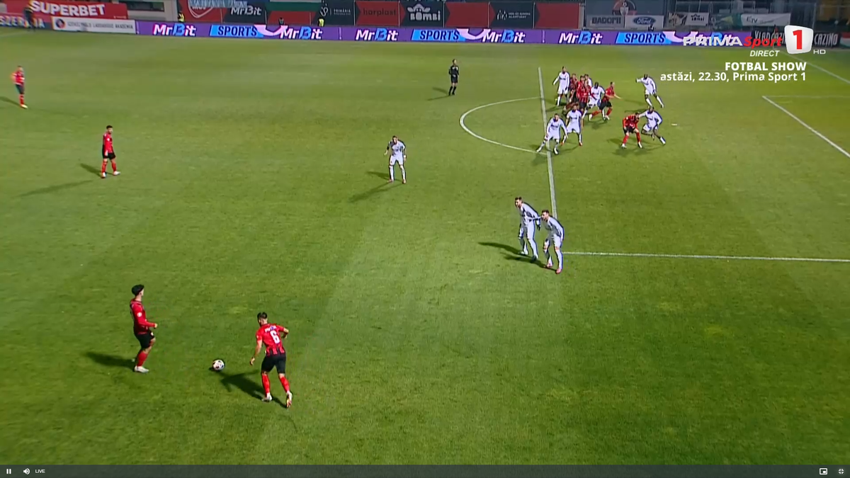 Golul lui Eppel din Csikszereda - CFR Cluj