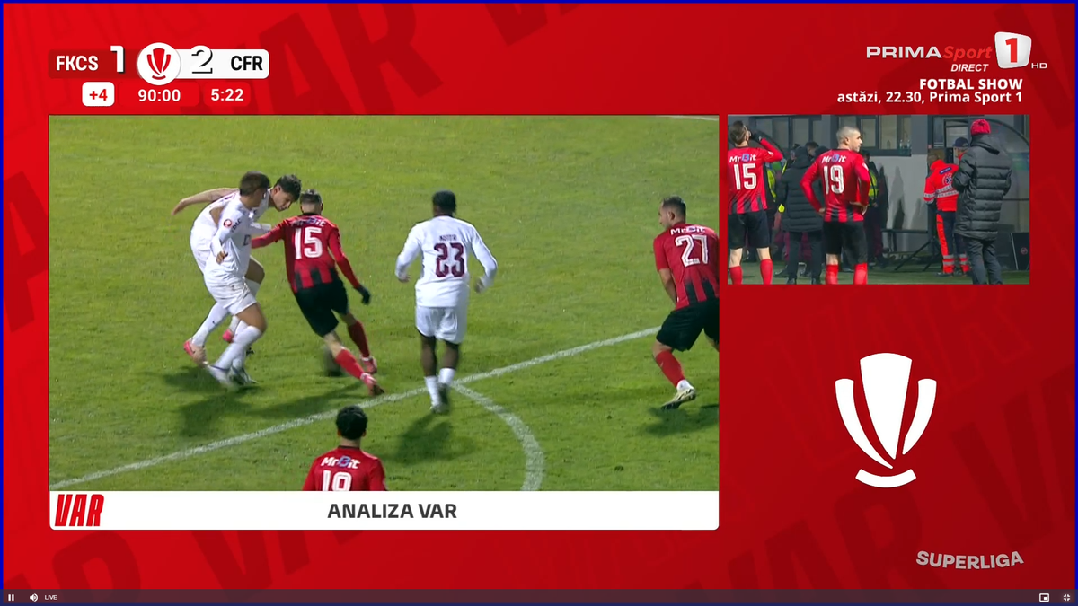 George Găman, greșeală mare de arbitraj în Cskiszereda - CFR Cluj