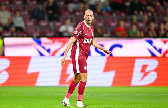 Islam Slimani a „spart gheața” la CFR Cluj și s-a luat de arbitraj: „Nu a fost penalty!”