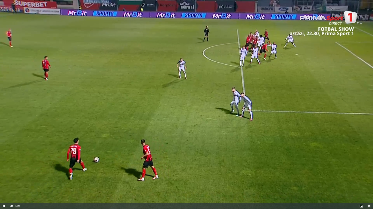 Golul lui Eppel din Csikszereda - CFR Cluj