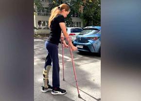 Bătălia pentru fiecare metru » La aproape 3 ani de când un copac s-a prăbușit peste ea, Anda Arghir a luat titlul la tir cu arcul și reînvață să meargă