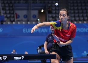 România - Germania, finala Campionatului European la tenis de masă feminin » „Tricolorele” sunt conduse cu 1-0