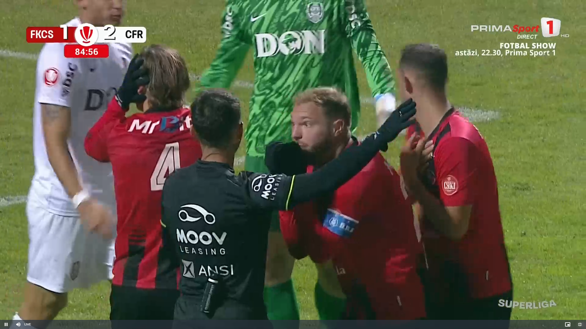 George Găman, greșeală mare de arbitraj în Cskiszereda - CFR Cluj