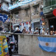Proteste la muralul lui Maradona, în Napoli // Foto: Imago