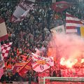 Peluza rapidistă promite show cu Dinamo. Foto: Imago Images