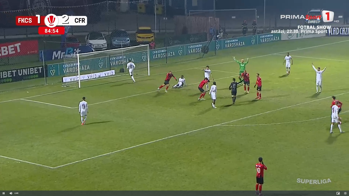 George Găman, greșeală mare de arbitraj în Cskiszereda - CFR Cluj
