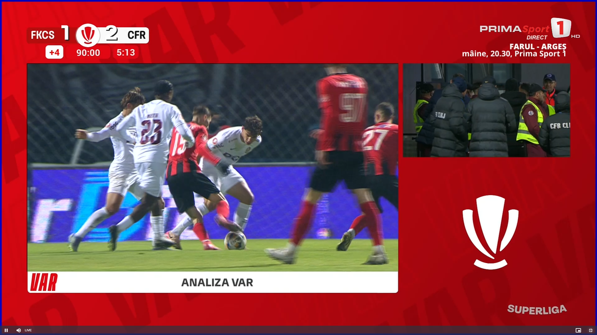 George Găman, greșeală mare de arbitraj în Cskiszereda - CFR Cluj