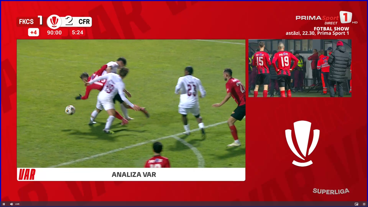 George Găman, greșeală mare de arbitraj în Cskiszereda - CFR Cluj