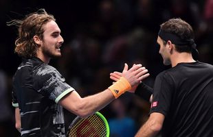 Stefanos Tsitsipas - Roger Federer 6-3, 6-4 // Maestrul elvețian, DOBORÂT în două seturi de grecul cu 17 ani mai tânăr!