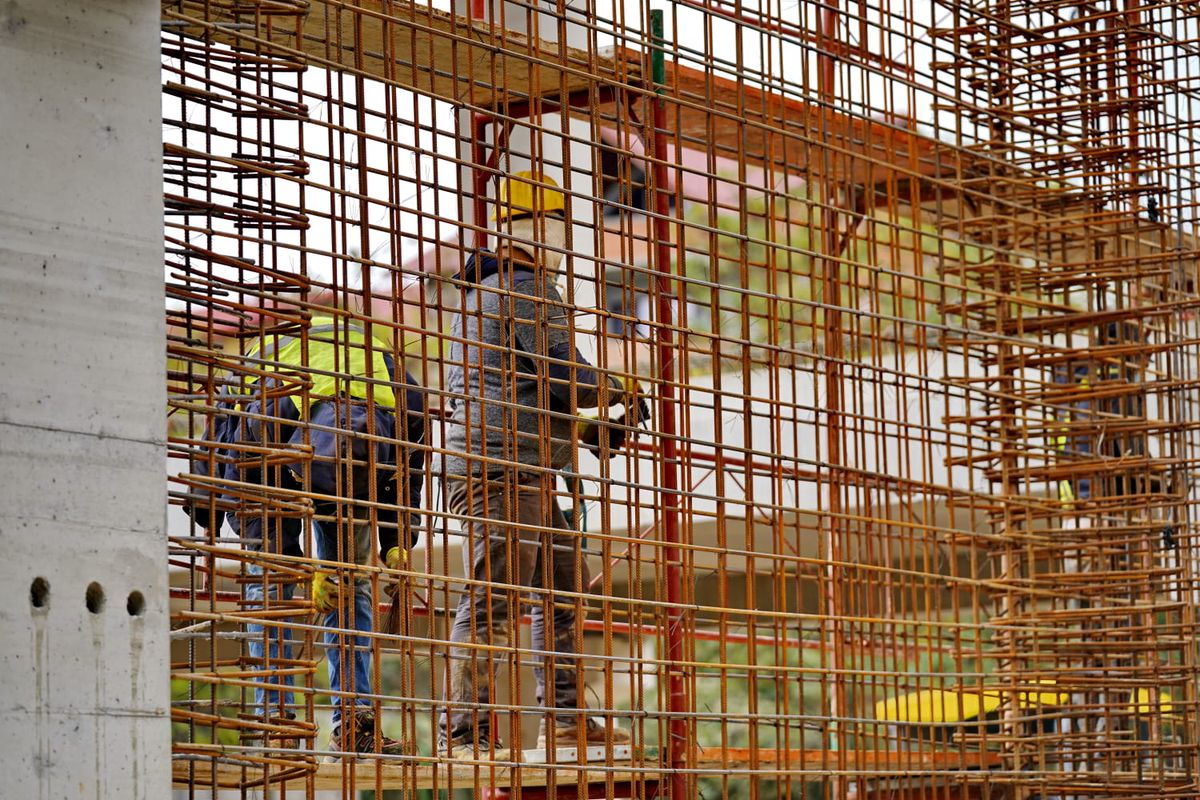 Sala Polivalentă Pitești construcție