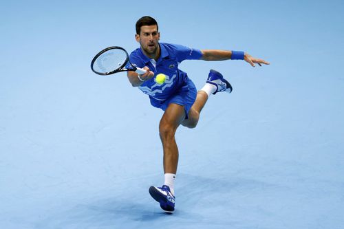 Novak Djokovic, în meciul cu Schwartzman // foto: Guliver/gettyimages