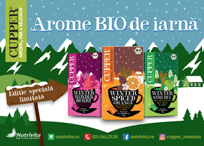 Descoperă CUPPER Ediție Specială de Iarnă, savoare în fiecare ceașcă!