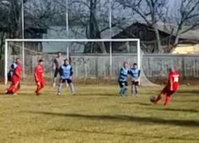 Gol de generic în Liga a 4-a! Un primar din Botoșani a marcat în stilul lui Messi