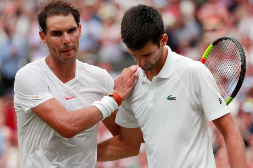 Nadal, Djokovic//foto: Reuters