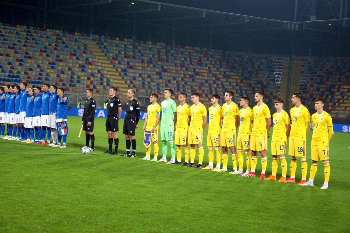 Dezastru după pauză! România U21 se scufundă în Italia, într-un meci în care am condus cu 2-0 » Încă o lecție de fotbal primită de la italieni