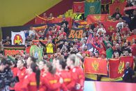 Imagine uluitoare de la România - Muntenegru: incredibil ce făcea un spectator în tribună!