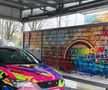 Imagini cu spălătoria lui Raoul Baicu / Sursă foto: instagram.com/rainbow_selfcarwash/