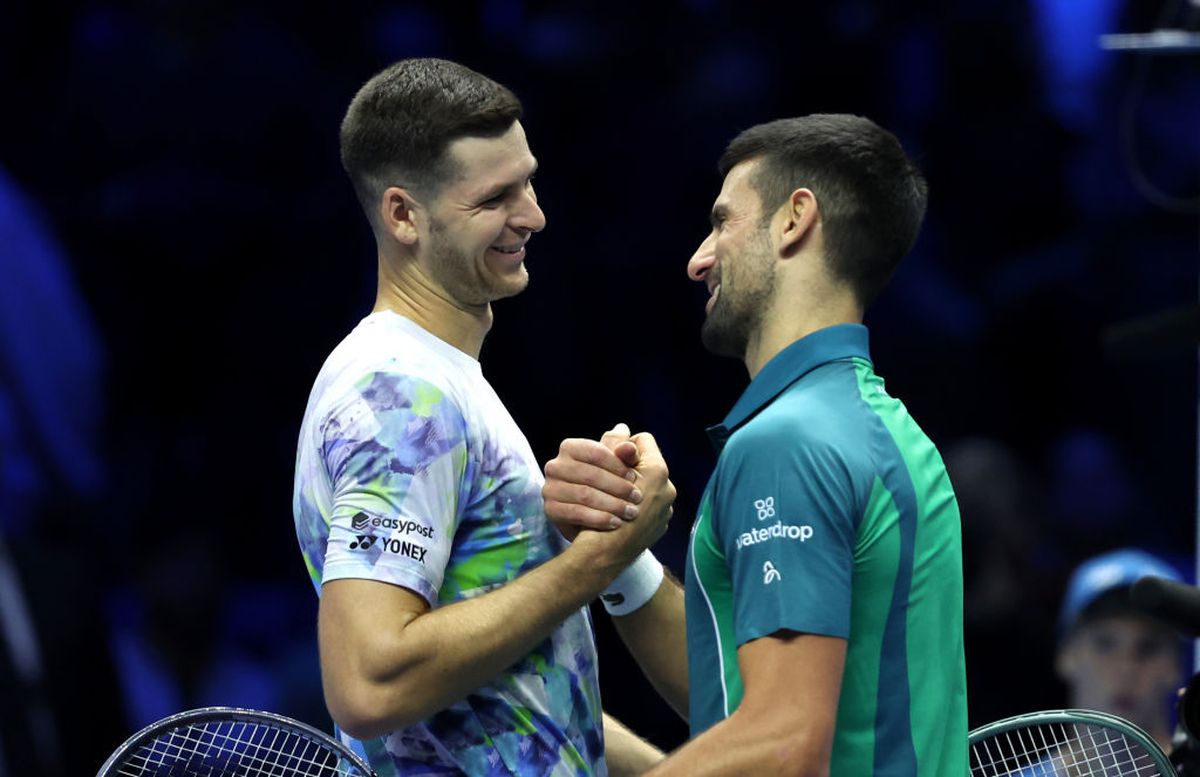 Djokovic l-a învins pe Hurkacz, dar nu e sigur de semifinale la Turneul Campionilor » Calcule: depinde de meciul Sinner - Rune