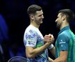 Novak Djokovic, testat serios de Hubert Hurkacz la Turneul Campionilor