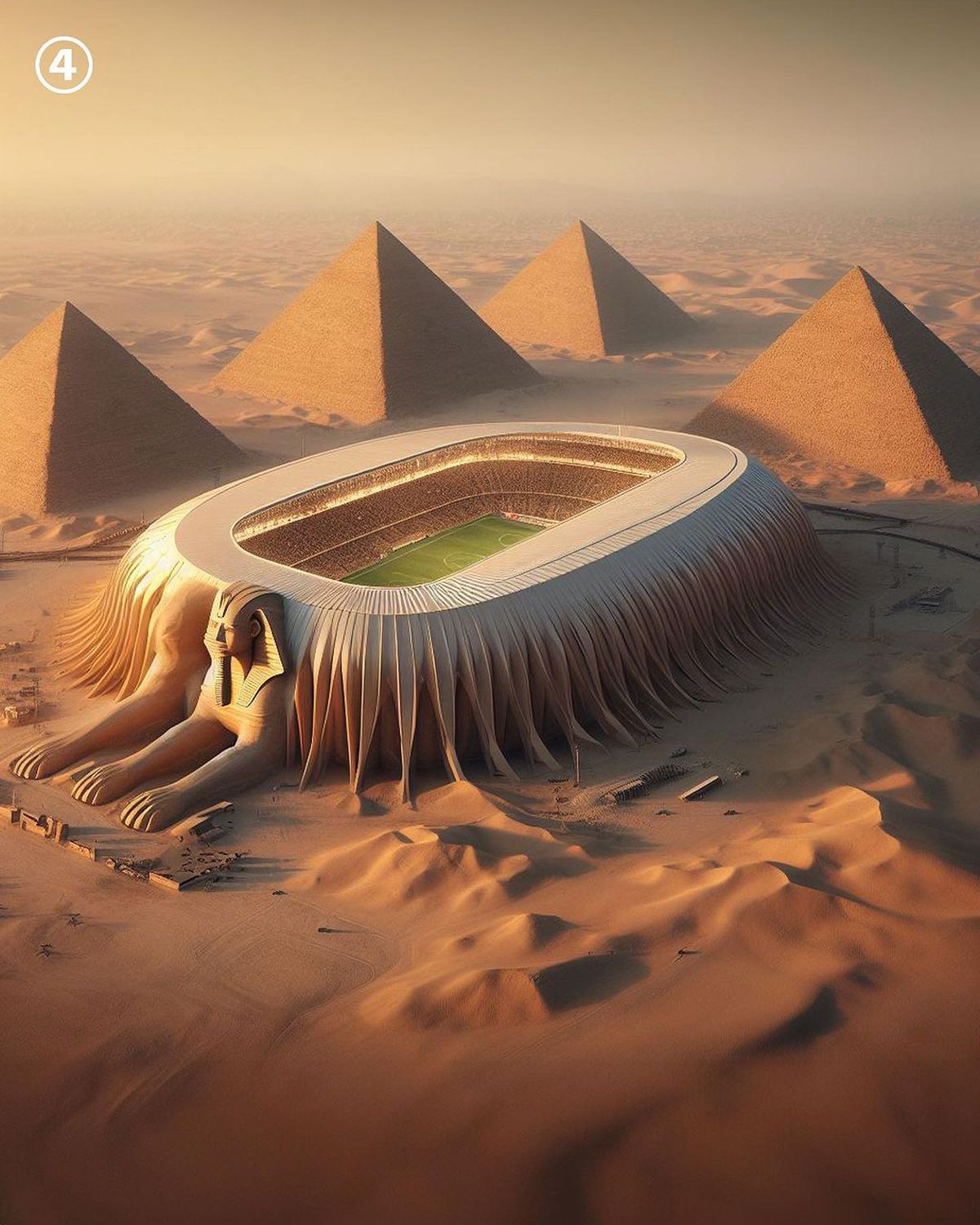 Cele mai tari stadioane, create de Inteligența Artificială