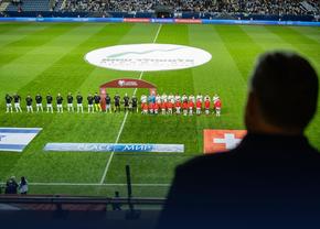 Viktor Orban a fost pe stadion la Israel - Elveția, apoi a transmis un mesaj de 4 cuvinte