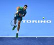 Novak Djokovic, testat serios de Hubert Hurkacz la Turneul Campionilor