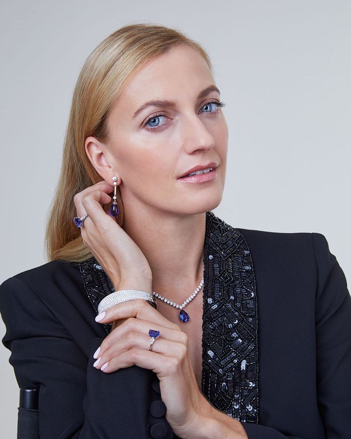 Petra Kvitova, ședință foto de lux cu diamantele preferate