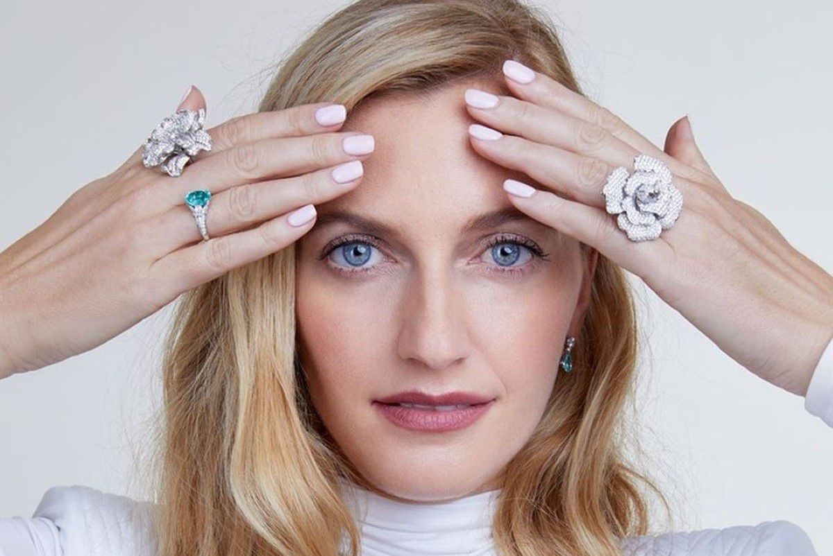 Petra Kvitova, ședință foto de lux cu diamantele preferate