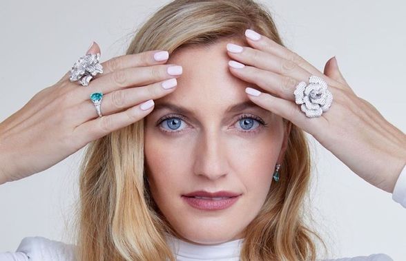 Petra Kvitova, ședință foto de lux cu diamantele preferate