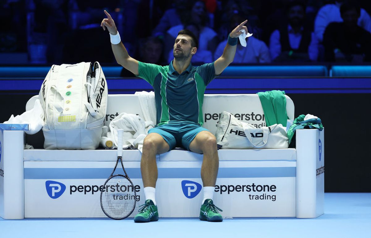 Djokovic l-a învins pe Hurkacz, dar nu e sigur de semifinale la Turneul Campionilor » Calcule: depinde de meciul Sinner - Rune