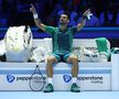 Novak Djokovic, testat serios de Hubert Hurkacz la Turneul Campionilor