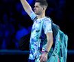 Novak Djokovic, testat serios de Hubert Hurkacz la Turneul Campionilor