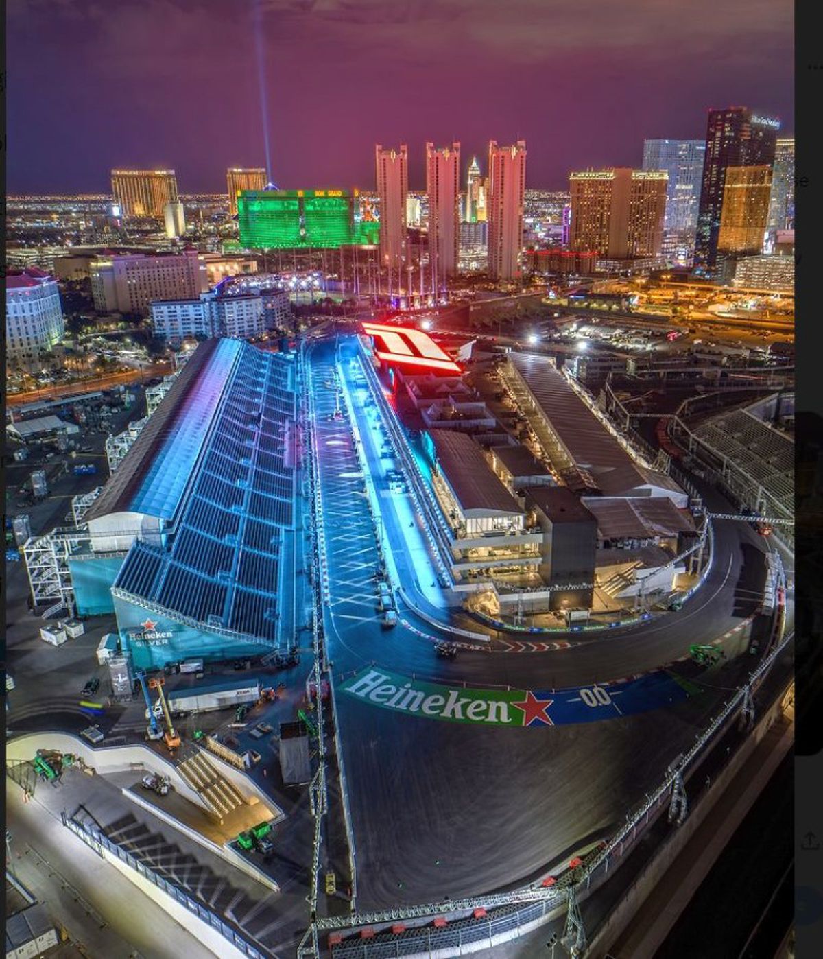 Cum arată circuitul de Formula 1 din Las Vegas