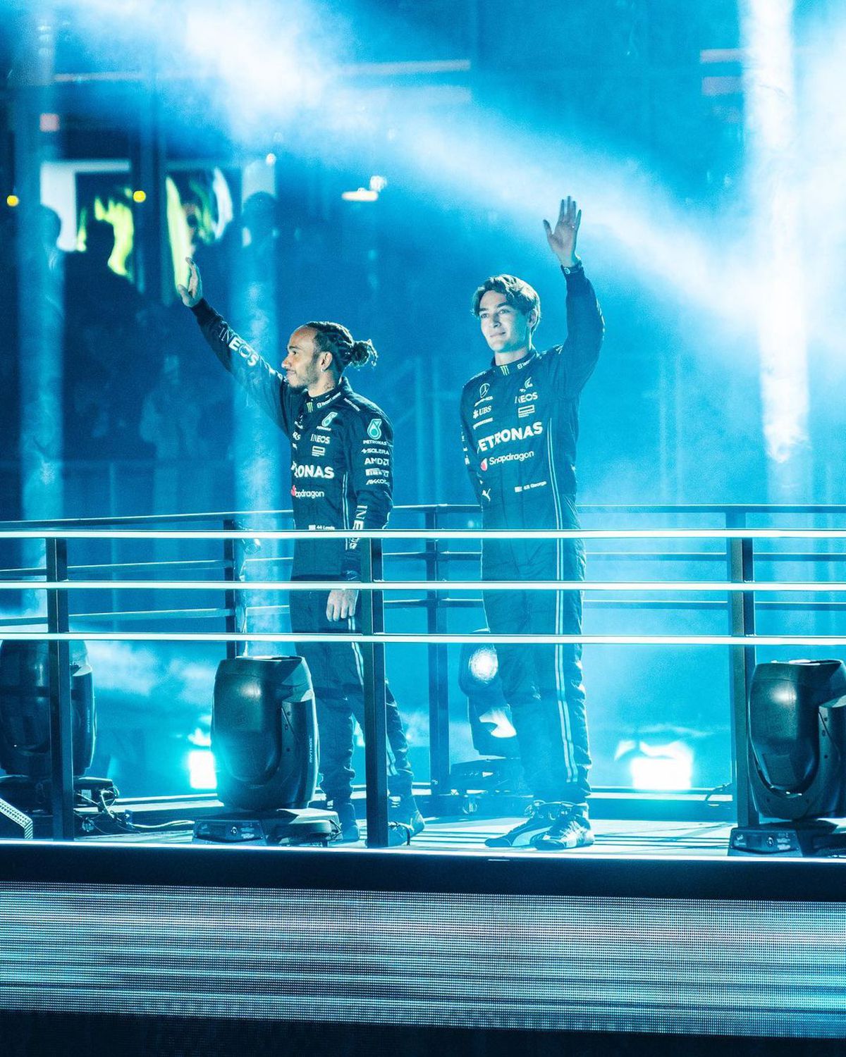 Ceremonie spectaculoasă înaintea primului Mare Premiu din Las Vegas după 40 de ani » Verstappen n-a fost impresionat: „Mă face să arăt ca un clovn”