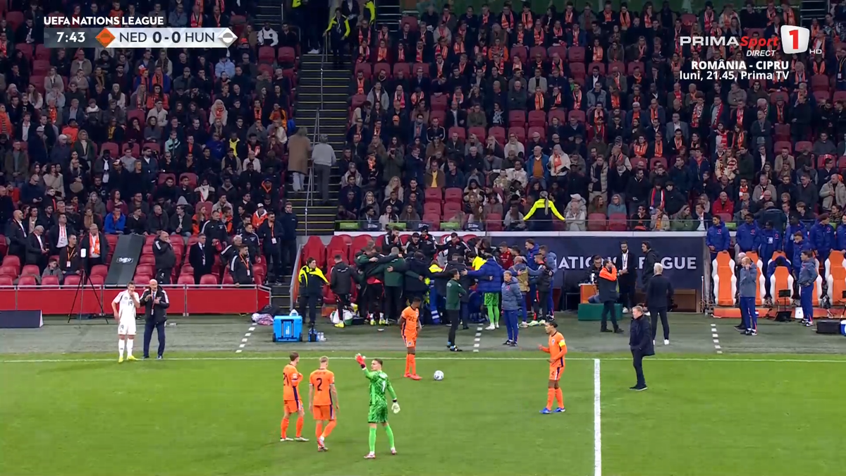 Olanda - Ungaria 4-0 » „Portocala mecanică” a câștigat la Amsterdam și s-a calificat în sferturile de finală ale Ligii Națiunilor