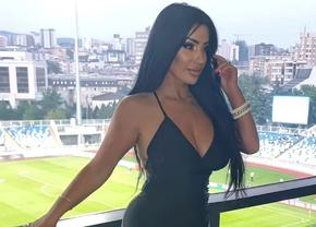 Sexy jurnalista din Kosovo, reacție virală după scandalul de la meciul cu România: „Epilogul va fi acesta” + Românii au comentat imediat: „Sunteți găini, nu vulturi”